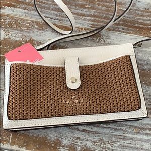 Kate Spade Jackson Straw Crossbody Bag